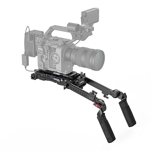 SmallRig Shoulder Rig Kit (Pro), Video Film Making System Kit for DSLR Camera and Camcorder with VCT Shoulder Pad, Extension Arm, and Handle for Canon for Nikon for Sony, etc - 4274