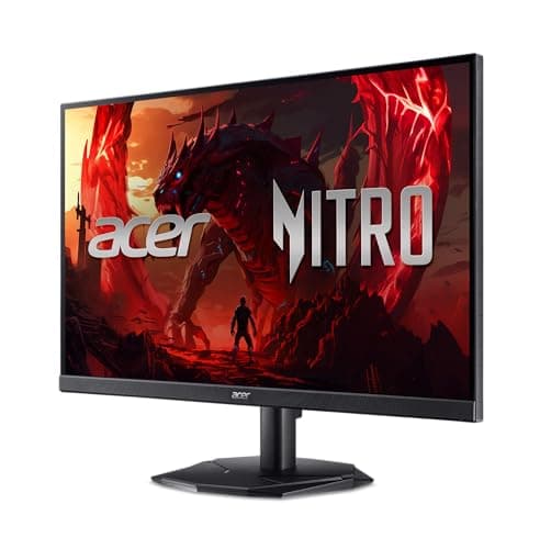 Acer Nitro 27 Inch Full HD 1920 x 1080 ZeroFrame Design Gaming IPS Monitor | AMD FreeSync Premium | 200Hz Refresh | Up to 0.5ms | 1 x Display Port 1.2 and 2 x HDMI 2.0 Ports | KG271 X1biip 8
