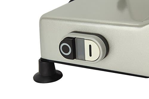 BESWOOD 10" Electric Deli Meat Slicer, Cheese Food Slicer with Premium Chromium-plated Steel Blade, for Commercial and for Home Use 240W, BESWOOD250 5