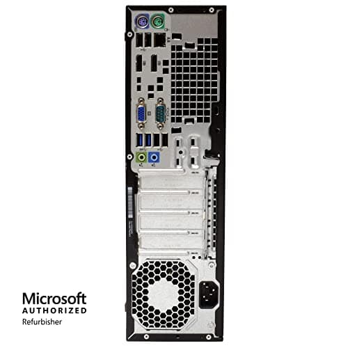 HP ProDesk 600G1 Small Desktop Computer (SFF) | Quad Core Intel i5 (3.20GHz) | 8GB DDR3 RAM | 500GB HDD Hard Disk Drive | Windows 11 | 24in Monitor | RGB Mouse + Keyboard (Renewed) 5