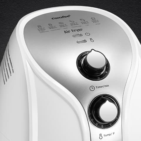 COMFEE' MF-TN2501-White MFTN-2501W Air Fryer, 2.6Qt, 01.White 8