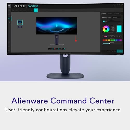 Alienware 34 240Hz QD-OLED Curved Gaming Monitor - AW3425DW - 34.2-inch WQHD (3440 x 1440) 0.03ms Display, 1800R Curve, AMD FreeSync Premium Pro, VESA AdaptiveSync, DisplayHDR TrueBlack 400 8