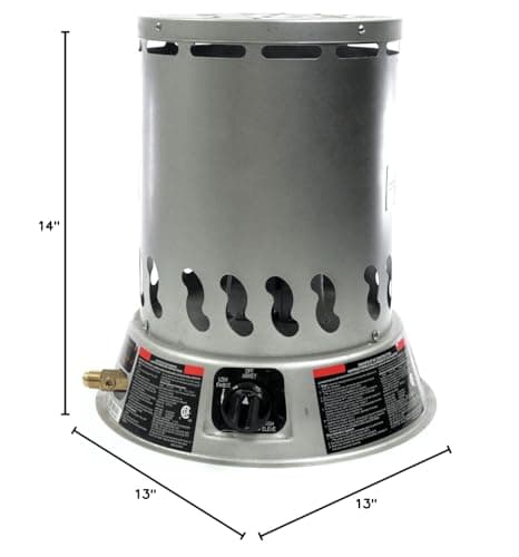 Mr. Heater 25,000 BTU Convection Heater Portable Propane 6
