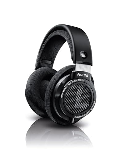Philips Audio SHP9500 HiFi Precision Stereo Over-Ear Headphones (Black)