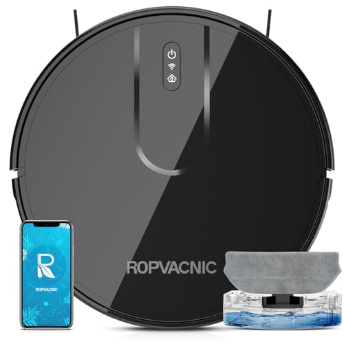 Robot Vacuum Cleaner Robot Vacuum and Mop Combo with 4000Pa Suction, Personalized Cleaning Adjustments, Self-Charging Robotic Vacuum Cleaner, Advanced Obstacle Avoidance