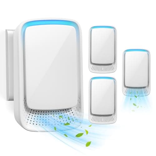 Air Ionizer for Home, Negative Ion Generator, Air Purifier Plug In Portable for Room Filterless Mobile Air Ionizer Air Cleaner for Odors Smoke for Home,Office (2, Watts)