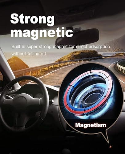 GPS Tracker for Vehicles - No Subscription Required/No Monthly Fee Car GPS Tracker Portable Real Time Magnetic GPS Tracking Device Full Global Coverage for Car, Motorcycle, Truck, Anti-Theft 7