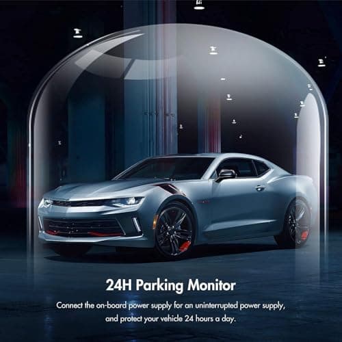 REDTIGER F7N Dash Cam Hardwire Kit USB C Port, Dashboard Camera Car Charger Cable Kit 12V- 24V to 5V w/Fuse Kit, Low Voltage Protection for Dash Cam Double-4 Fuses 5