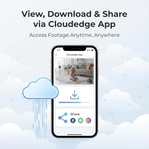 Raycom 4MP Indoor Security Camera, Dual-Band 5G/2.4G Wi-Fi Pet Camera, 360° Pan-Tilt Smart Tracking Baby Monitor, Infrared Night Vision, Physical Privacy Mode, Work with Alexa, White 11