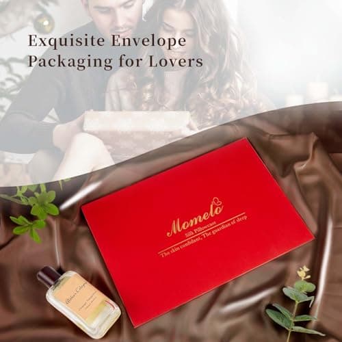 100% Pure Mulberry Silk Pillowcase for Hair and Skin, Queen Size 20”*30” Cooling Silk Pillow Case by Zipper Closure, Smooth and Soft Dual Sides Silk Pillow Cover for Women. (Coffee, Queen-1 Pcs) 5