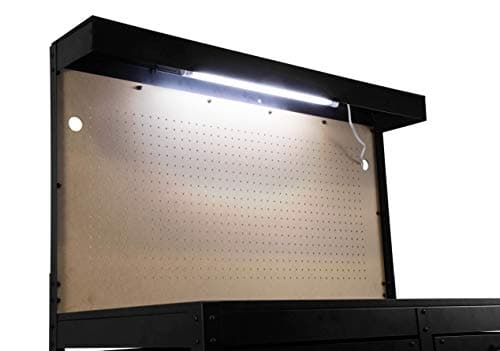 WEN WB4723T 48-Inch Workbench with Power Outlets and Light, Black 7