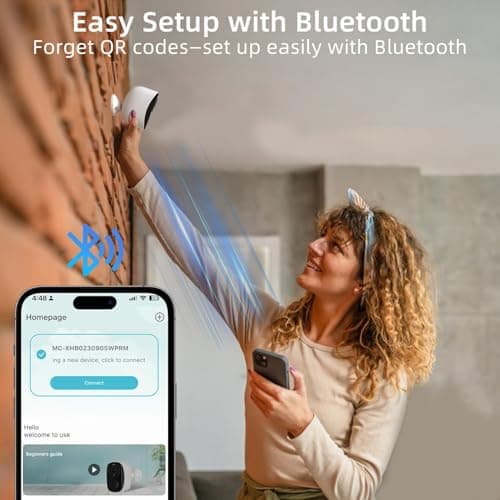 Rraycom 2Pack Security Cameras Outdoor Wireless,2K 5G/2.4GHz Battery Powered Camera for Home Security, Cloud/SD, No Monthly Fee, AI Motion Detection, Color Night Vision,2-Way Audio, Works w/Alexa 6