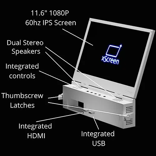 UPspec Gaming xScreen - 11.6 1080P FHD 60Hz IPS Portable Screen for Xbox Series S (not Included) - Unique CABLEFREE Design 6
