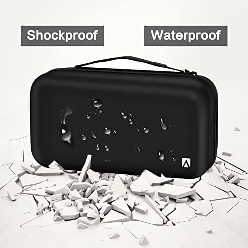 ANKHOH Case Holder for Dyson Supersonic Hair Dryer, Blow Dryer Storage Bag for Dyson Supersonic Limited Gift Set Edition and Accessories,Box Only-Full Black 5