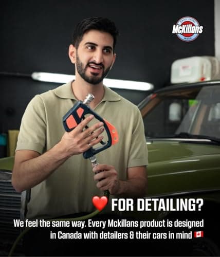 McKillans® Short Pressure Washer Gun with Swivel - High Pressure Water Handle with 3/8" Male Plug and 1/4” Quick Connector Coupler - Power Washer Gun Compatible with Foam Cannon - Car Wash Foam Gun 7