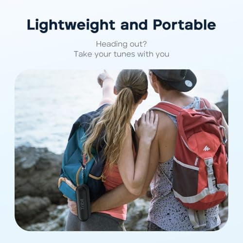 Tribit XSound Go Bluetooth Speaker, 16W Portable Wireless Speaker with Loud Sound, 24H Playtime, IPX7 Waterproof, Custom EQ, XBass, BT5.3, TWS Pairing, Type-C, Outdoor/Home/Travel/Beach/Shower (Black) 5