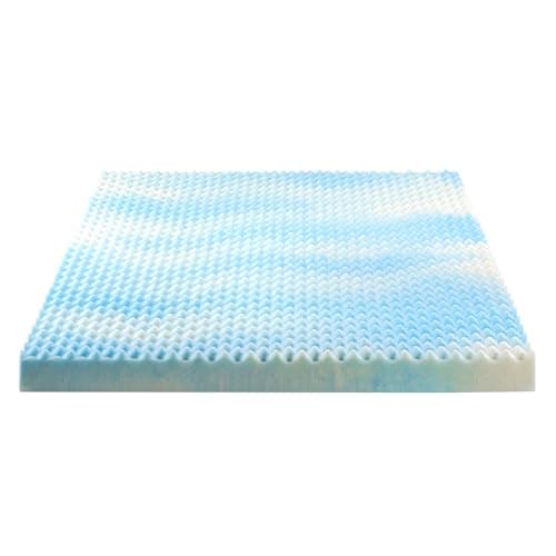 ZINUS 4 Inch Swirl Gel Cooling Memory Foam Mattress Topper, Smaller, More Convenient WonderBox Packaging, Cooling, Airflow Design, CertiPUR-US Certified, King 13