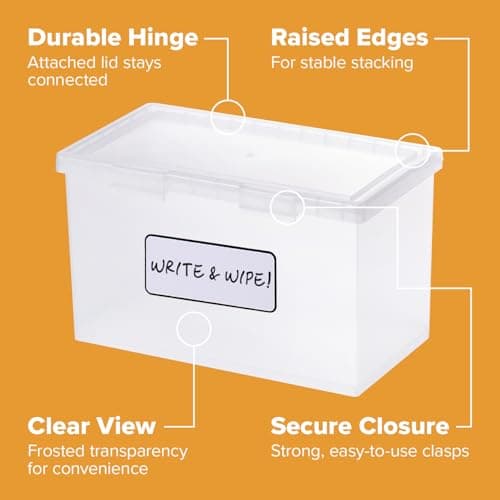 Bostitch Konnect Nest Clear Boxes, Stacking, Index 7