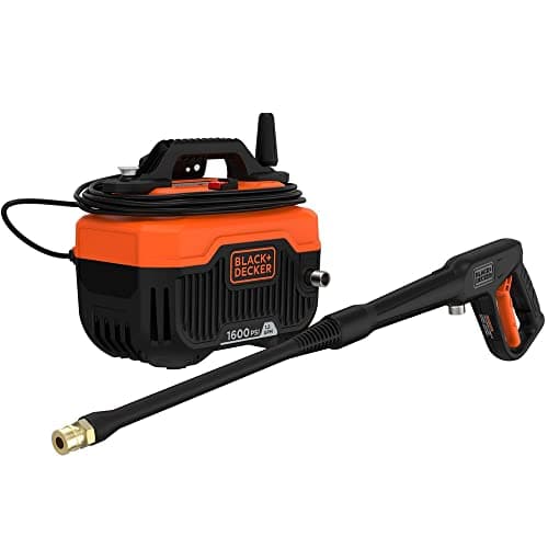 BLACK+DECKER Electric Cold Water Pressure Washer, 1,600 MAX PSI, 1.2 GPM (BEPW1600)