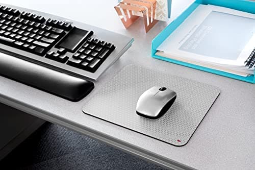 3M Precise Mouse Pad Enhances the Precision of Optical Mice at Fast Speeds, Easy to Clean, Stays in Place, 9 in x 8 in (MP114-BSD1) 8