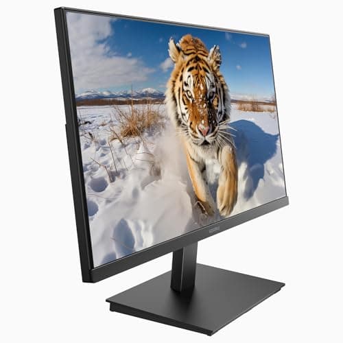 KOORUI 24 inch Monitor 120Hz, Full HD 1920 * 1080p IPS Ultra-Thin Computer Monitor, 99% SRGB Color Gamut, VESA 100 * 100mm Mountable,Tilt Adjustable,HDMI & VGA Ports,Black, E2411H 8