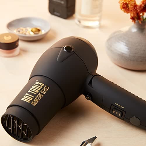 Hot Tools Pro Signature 1875W Folding Handle Hair Dryer | Compact, Perfect for Travel 6