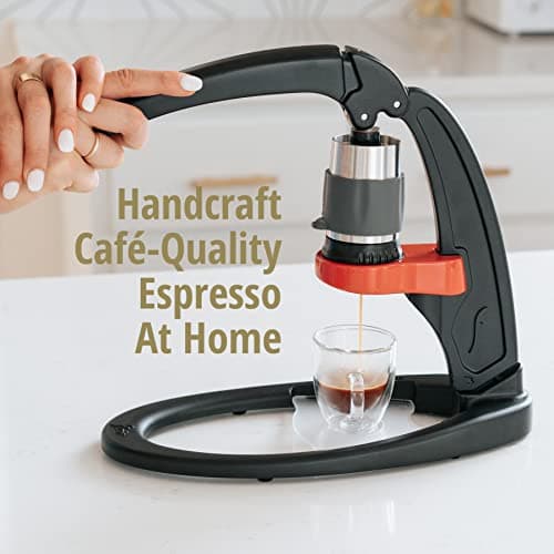 Flair Espresso Maker - Classic with Pressure Kit: Manual Lever Espresso Machine with Stainless Steel Tamper, Pressure Gauge and Carrying Case 5