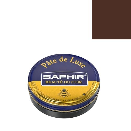 Saphir Shoe Polish Pate de Luxe 50ml - Medium brown