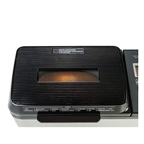Zojirushi BB-PDC20BA Home Bakery Virtuoso Plus Breadmaker, 2 lb. loaf of bread 6