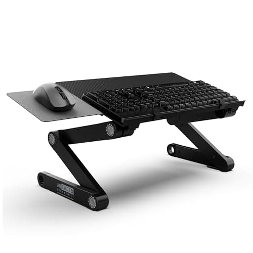 Uncaged Ergonomics WorkEZ Adjustable Computer Keyboard Stand for Desk, Keyboard & Mouse Riser, Ergonomic Portable Stand for Desktop, Computer Keypad Riser for Desk 9