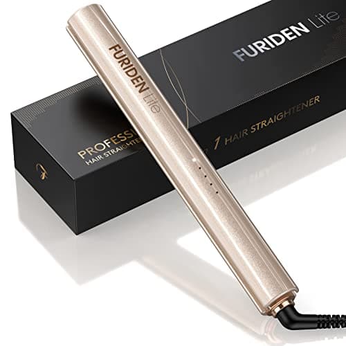 Fashion Women Flat Iron and Curling for Home: Girlfriend Curler Hair Straightener for Longhair - Elegant Wife Travel Hair Straightener for Europe 7