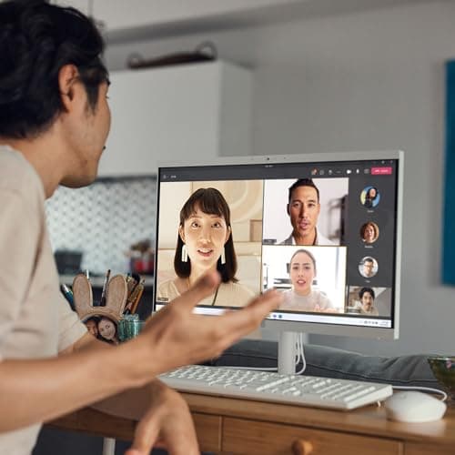 HP 22 inch All-in-One Desktop PC, FHD Display, Intel N200, 8 GB RAM, 256 GB SSD, Intel UHD Graphics, Windows 11 Home, 22-dg0012 (2024) 9