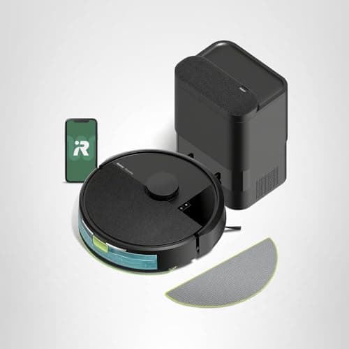 iRobot Roomba 104 2in1 Vacuum & Mop Robot - Self-Empties for 75 Days, Intense Power-Lifting Suction, Vacuums All Floors, Ideal for Pet Hair, LiDAR Smart Navigation Mapping, Mops Hard Floors 13