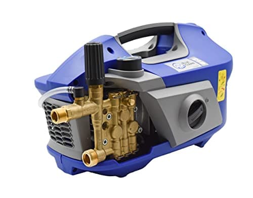 AR Blue Clean Pro, AR613 Pressure Washer, 1900PSI, 2.2GPM,18AMP. Built-in Suction System, Induction Motor, Pressure Gauge & Unloader, Total Stop System, Metal Lance, Adjustable Nozzle, 25' Hose. 47lbs