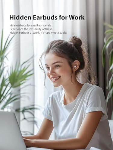 DAGKHE Sleep Headphones, Invisible Sleep Earbuds for Side Sleepers, Mini Noise Blocking Sleep Earphones, Bluetooth 5.3 Tiny Hidden Earbuds for Work,Sleeping, Green 5