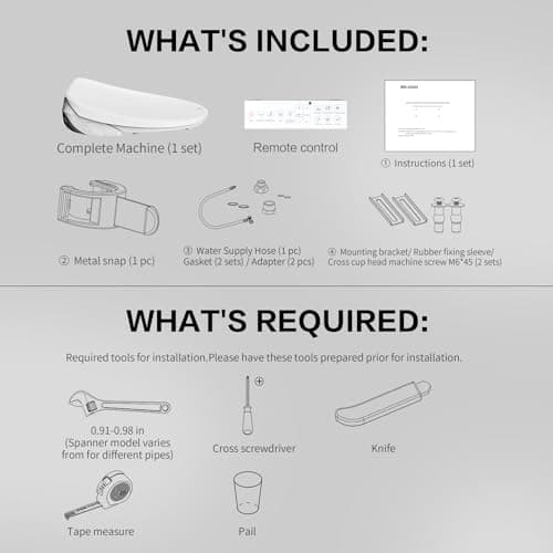 Bejoan Elongated Bidet Toilet Seat X5, Electric Heated Bidet with Soft Close, Bidet Attachment for Toilet Warm Water with Air Purification 7