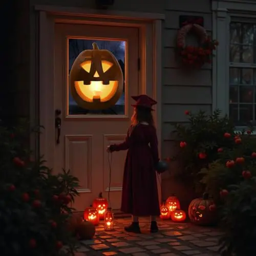 HoliScapes AtmosFX Halloween Digital Decoration USB - Jack-O-Lantern Jamboree 8