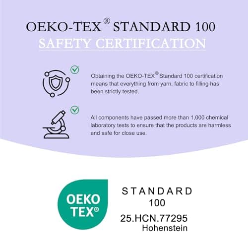 YOUR MOON Soft Pillows Queen Size for Sleeping, Support Bed Pillows, Fluffy Down Alternative Pillow, Luxury Hotel Gel Pillows for Side Sleeping (White) 5