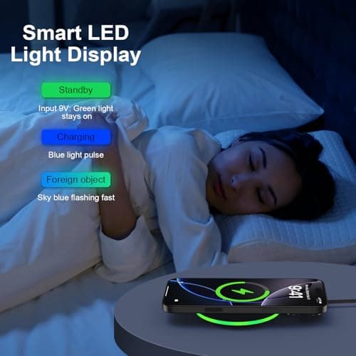 Samsung Wireless Charger Fast Charging Pad for Samsung Galaxy S26 Ultra/S25 Ultra/S25 Plus/S24FE/S23/S22/S21/S20,15W Android Phone Wireless Charging Station with Adapter for Google Pixel 10Pro XL 9a 8 7