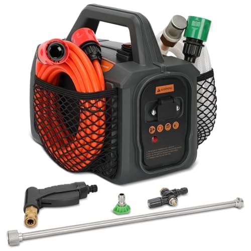 Updated ZPB140 Port A Blaster HVAC Coil Cleaning Sprayer,Portable Coil Jet Cleaner,HVAC Pressure Washer for AC 120V 80W Indoor or Outdoor Cleaning, Flow Rate 4L/min, Working Pressure 0.7-1.0MPa