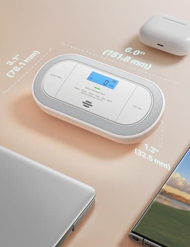 X-Sense Plug-in Carbon Monoxide Detector, with AAA Battery Backup, XC0C-SA, 1-Pack 7