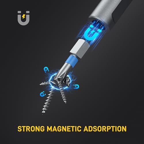 42 in 1 Magnetic Screwdriver, Screwdriver Set, Multi Bit Ratcheting Screwdriver Set with Storage Case Repair Tool Kit for Computer, Eyeglass, Bicycles, Watch, Ring Doorbell, Furniture and DIY 5
