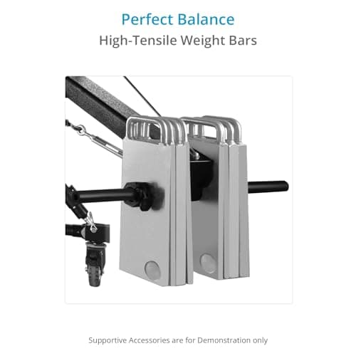 PROAIM 6m/20ft Fraser Camera Jib Crane Package for Filmmakers & Production Units. Includes Tripod Stand & Floor Dolly. Payload: 10Kg/22lb (PF-3TR-JTD) 6