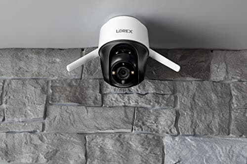 Lorex 2K Pan-Tilt Outdoor WiFi Security Camera | 360° View | Auto-Tracking | Color Night Vision | Person Detection | Warning Light & Siren | IP66 Weatherproof | 32GB MicroSD Included | No Monthly Fee 8
