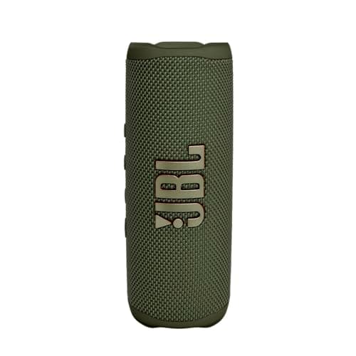 JBL Flip 6 - Portable Bluetooth Speaker, powerful sound and deep bass, IPX7 waterproof, 12 hours of playtime, JBL PartyBoost for multiple speaker pairing for home, outdoor and travel (Green)