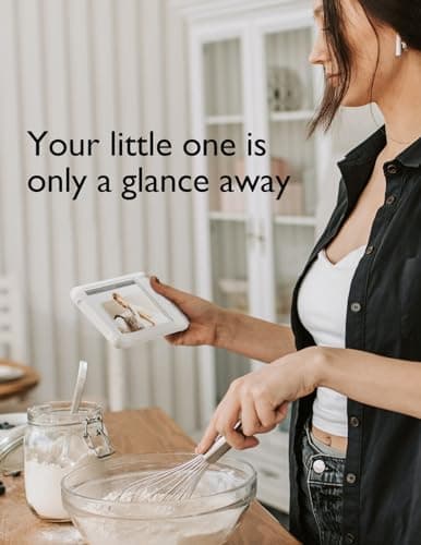 Momcozy Video Baby Monitor, 1080P 5" HD Baby Monitor with Camera & Wall Mount, Infrared Night Vision, 5000mAh Battery, 2-Way Audio, Temperature Sensor, Lullabies, 960ft Range, Ideal for New Moms, BM01 8