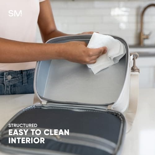 Simple Modern Hadley with Shoulder Strap | Lunch Box for Kids, Teens, and Adults | Insulated Bag for Girls, Boys, Women, Men | Meal Containers with Exterior and Interior Pockets | 80s Mix 5