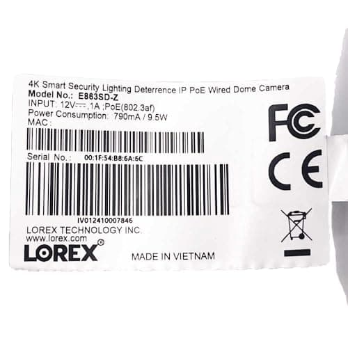 Lorex 4K+ 16 Channel (8 Wired + 8 Fusion Wi-Fi) 2TB NVR System | 3 White 4K Dome Cameras (No Cables) | Smart Security Lighting | Person & Vehicle Detection | Color Night Vision | IP67 Weatherproof 16