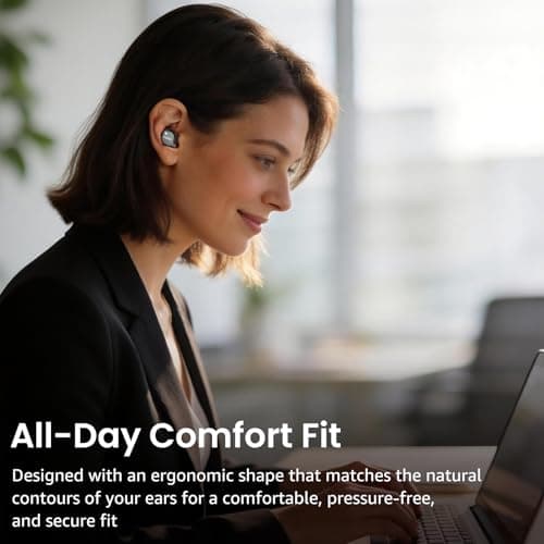 TOZO NC9 Hybrid Active Noise Cancelling Wireless Earbuds, 6 Mics ENC Clear Call, IPX8 Waterproof, in Ear Bluetooth 5.3 Headphones Stereo Bass Ear Buds 60H Playtime with LED Display 32 EQs via APP 7