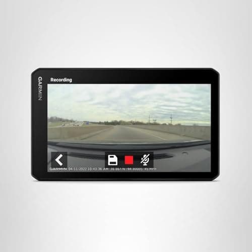 Garmin RV Cam 795, Large, Easy-to-Read 7” GPS RV Navigator, Built-in Dash Cam, Automatic Incident Detection, Custom RV Routing, High-Resolution Birdseye Satellite Imagery 7